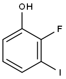 Phenol, 2-fluoro-3-iodo- Structure