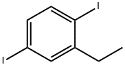 Benzene, 2-ethyl-1,4-diiodo- Struktur