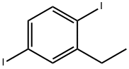 2-乙基-1,4-2碘苯, 89976-52-3, 结构式