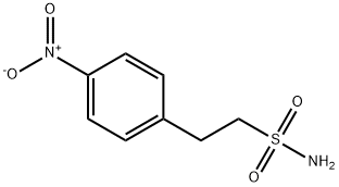 Benzeneethanesulfonamide, 4-nitro- Structure