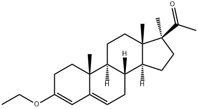 17Α-甲基-3-乙氧基孕甾-3,5-二烯-20-酮,902768-49-4,结构式