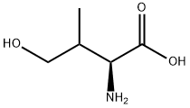 L-Homoserine, 3-methyl- Structure