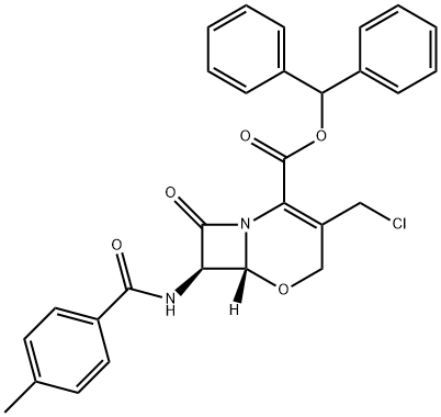 5-Oxa-1-azabicyclo 4.2.0 oct-2-ene-2-carboxylic acid, 3-(chloroMethyl)-7- (4-Met