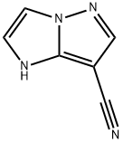 1H-Imidazo[1,2-b]pyrazole-7-carbonitrile 化学構造式