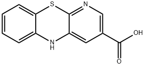 5H-PYRIDO[2,3-B][1,4]BENZOTHIAZINE-3-CARBOXYLIC ACID 结构式