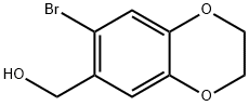 (7-Bromo-2,3-dihydrobenzo[b][1,4]dioxin-6-yl)methanol|(7-溴-2,3-二氢苯并[B][1,4]二噁英-6-基)甲醇