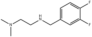 (3,4-二氟苯基)甲基][2-(二甲氨基)乙基]胺, 926270-89-5, 结构式
