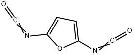 Furan, 2,5-diisocyanato- Struktur