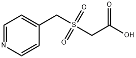 2-(pyridin-4-ylmethanesulfonyl)acetic Acid Structure