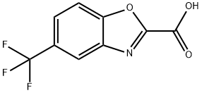 2-Benzoxazolecarboxylic acid, 5-(trifluoromethyl)- 化学構造式