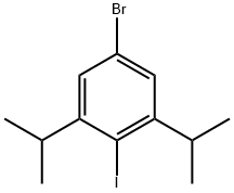 Benzene, 5-bromo-2-iodo-1,3-bis(1-methylethyl)-|5-溴-2-碘-1,3-二异丙苯