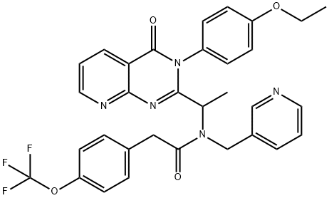A287645] (±)-AMG 487,CXCR3拮抗剂, 947536-03-0, 结构式
