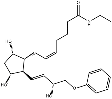16-phenoxy Prostaglandin F2α ethyl amide