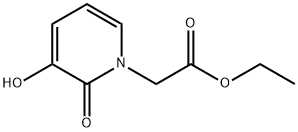 1(2H)-Pyridineacetic acid, 3-hydroxy-2-oxo-, ethyl ester,95215-70-6,结构式
