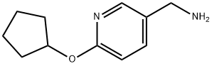 6-(cyclopentyloxy)pyridin-3-yl]methanamine Structure