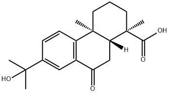 15-HYDROXY-7-OXODEHYDROABIETICACID Structure