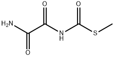 Carbamothioic acid, N-?(2-?amino-?2-?oxoacetyl)?-?, S-?methyl ester 化学構造式