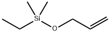 Ethyldimethyl(2-propen-1-yloxy)silane Structure