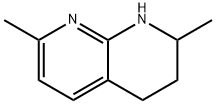 1,8-Naphthyridine, 1,2,3,4-tetrahydro-2,7-dimethyl- 化学構造式