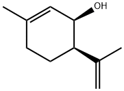 2-Cyclohexen-1-ol, 3-methyl-6-(1-methylethenyl)-, (1R,6R)-,96555-02-1,结构式