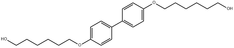 1-Hexanol, 6,6'-[[1,1'-biphenyl]-4,4'-diylbis(oxy)]bis- Structure