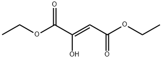 2-Butenedioic acid, 2-hydroxy-, 1,4-diethyl ester, (2Z)- Structure