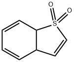 Benzo[b]thiophene, 3a,7a-dihydro-, 1,1-dioxide Struktur