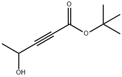 tert-butyl 4-hydroxypent-2-ynoate(WXC07449) Struktur