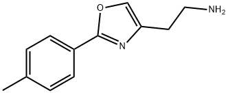 2-[2-(4-Methylphenyl)-1,3-oxazol-4-yl]ethan-1-amine Structure