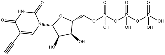 Uridine 5'-(tetrahydrogen triphosphate), 5-ethynyl- 化学構造式