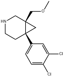 1013098-04-8 3-Azabicyclo[4.1.0]heptane, 6-(3,4-dichlorophenyl)-1-(methoxymethyl)-, (1S,6R)-