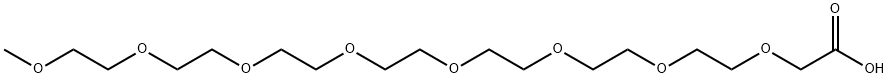 m-PEG7-CH2COOH Struktur
