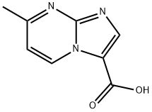7-Methylimidazo[1,2-A]Pyrimidine-3-Carboxylic Acid(WX614239) Struktur