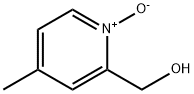 2-Pyridinemethanol,4-methyl-,1-oxide(6CI) Structure