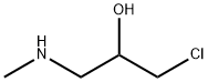 2-Propanol, 1-chloro-3-(methylamino)- Struktur