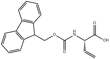 3-Butenoic acid, 2-[[(9 H -fluoren-9-ylmethoxy)carbonyl]amino]-, (2S)-|3-Butenoic acid, 2-[[(9 H -fluoren-9-ylmethoxy)carbonyl]amino]-, (2S)-