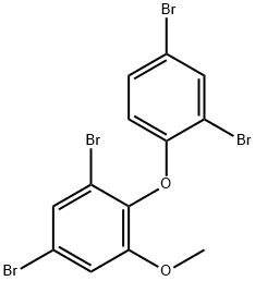 Benzene, 1,5-dibromo-2-(2,4-dibromophenoxy)-3-methoxy-,102739-99-1,结构式