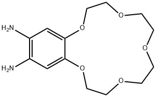 1,4,7,10,13-Benzopentaoxacyclopentadecin-15,16-diamine, 2,3,5,6,8,9,11,12-octahydro- Structure