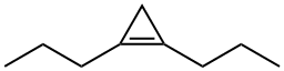 Cyclopropene, 1,2-dipropyl- Structure