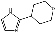 2-(Oxan-4-yl)-1h-imidazole Struktur