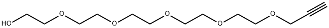 Propargyl-PEG5-alcohol Structure