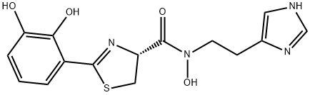 anguibactin Structure