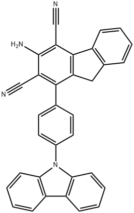 1044509-95-6 9H-Fluorene-2,4-dicarbonitrile, 3-amino-1-[4-(9H-carbazol-9-yl)phenyl]-