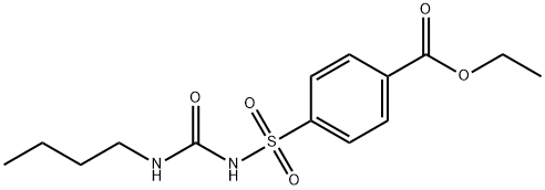 Tolbutamide 4-Carboxy Ethyl Ester Structure