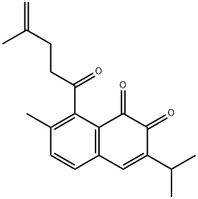 1-Ketoaethiopinone 化学構造式