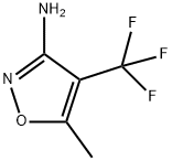 3-Isoxazolamine, 5-methyl-4-(trifluoromethyl)- Struktur