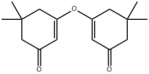 2-Cyclohexen-1-one, 3,3'-oxybis[5,5-dimethyl- Structure