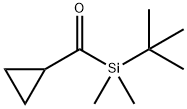 Cyclopropane, [[(1,1-dimethylethyl)dimethylsilyl]carbonyl]-,105875-66-9,结构式