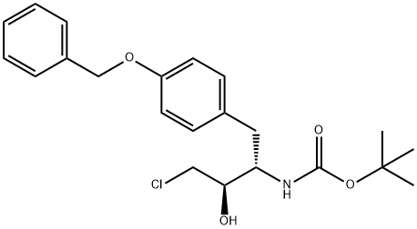 tert-Butyl (2S,3R)-1-(4-(benzyloxy)phenyl)-4-chloro-3-hydroxybutan-2-ylcarbamate,1059189-63-7,结构式