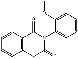 2-(2-methoxyphenyl)-4H-isoquinoline-1,3-dione, 106128-44-3, 结构式